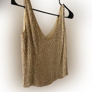 Gold vintage shirt (FREE cover up included)